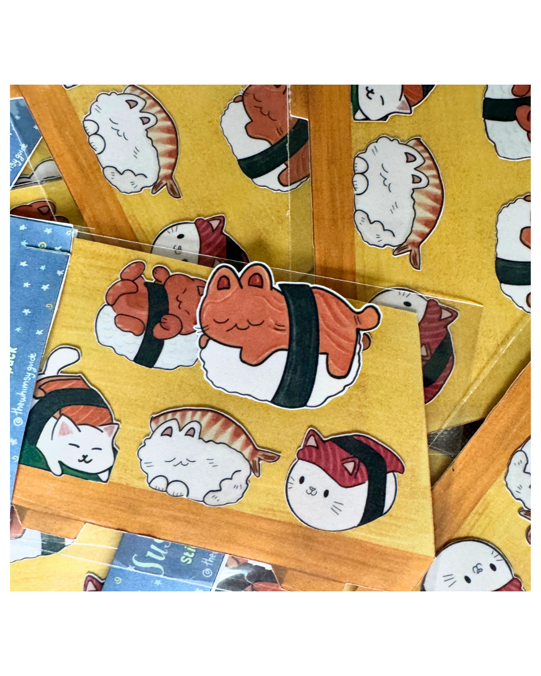 SushiCats Vinyl Stickers